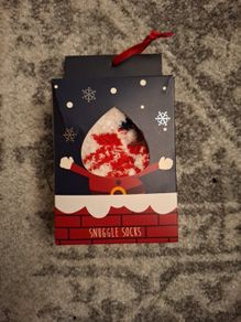 Christmas snuggle socks