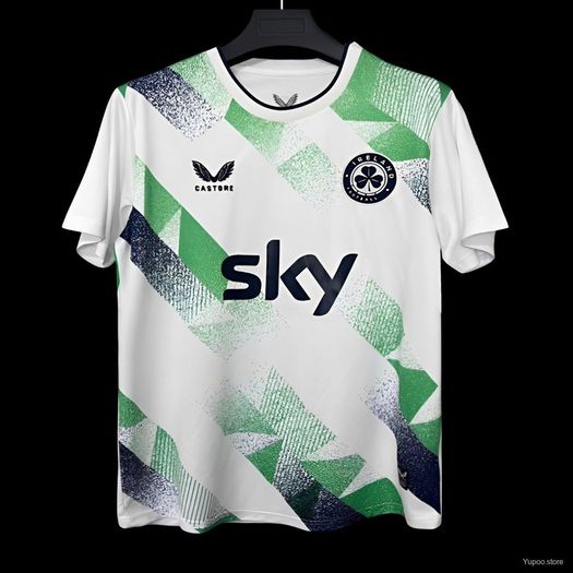 Ireland away soccer jersey