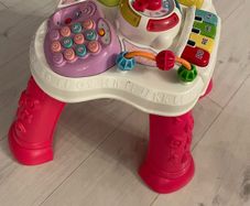 activity table and inflatable chair