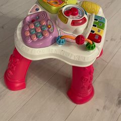 activity table and inflatable chair