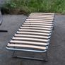 Folding Camping/Guest Bed and  2ft6 mattress Image 2