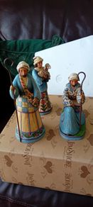 Jim Shore Nativity Shepherd Figures