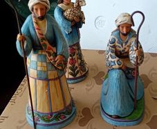 Jim Shore Nativity Shepherd Figures