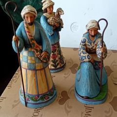 Jim Shore Nativity Shepherd Figures