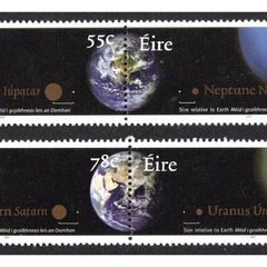2007 Ireland The Planets Commemorative Stamps Mint Never Hinged (MNH)