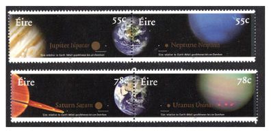 2007 Ireland The Planets Commemorative Stamps Mint Never Hinged (MNH)
