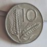 Italy 10 Lire 1955 Rome mint, R Image 2
