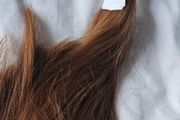Hair extensions red brown