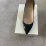 LK Bennett Black Patent Shoe  - 85mm heel Image 2