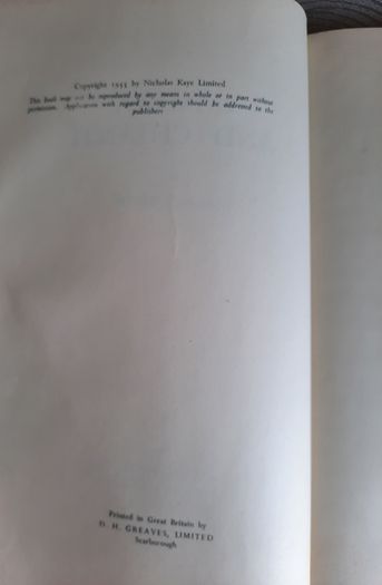 Camera and Chianti, Francis Sandwith Vintage 1955 Hardback Travel Book