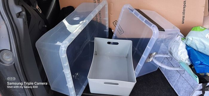 storage boxes