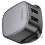 Hoco CS31B Ray Dual Port Charger Black Image 3