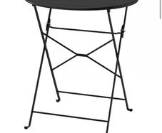 Sundso bistro outdoor table black