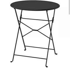 Sundso bistro outdoor table black