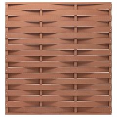 Fence Panel WPC 170x180 cm Brown