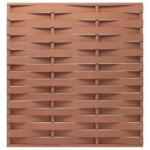 Fence Panel WPC 170x180 cm Brown