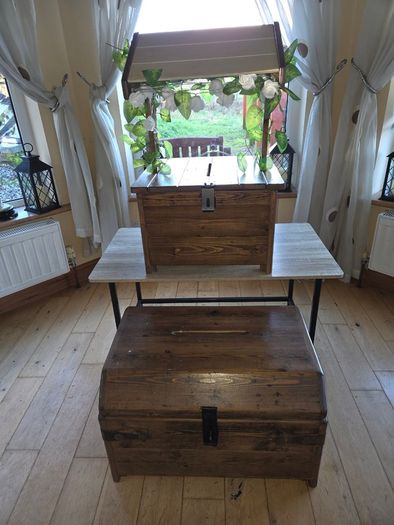 Wooden Candy Cart