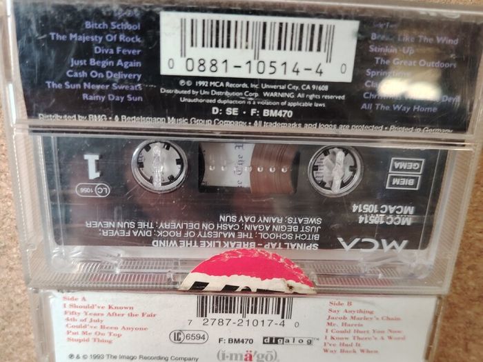 Premium Vintage Cassette Collection 20 Albums (90s Alt-Rock, Irish Legends, Rare singles)
