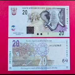 South Africa  20 Rand 2009  Pick 129b. ( Uncirculated )