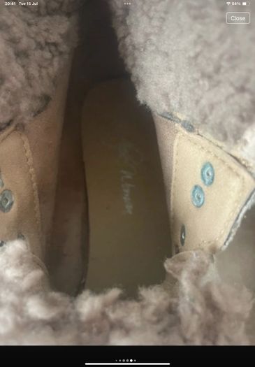 ankle alpe suede chunky laced ankle boots size 39