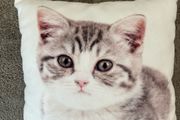 Kitty pillow cushion 30x30cm