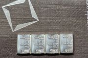 4 x 1 gram Silver Bar's (4 Grams) - Valcambi 999