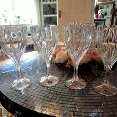 Bohemia lead crystal glasses
