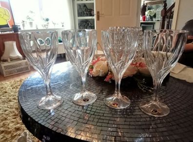 Bohemia lead crystal glasses