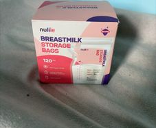 Breast milk storage bags