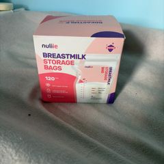 Breast milk storage bags
