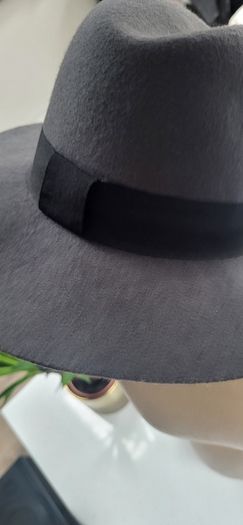 Witchery 100% Wool Grey Fedora - One Size