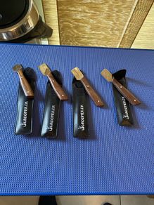 Dog grooming - hand stripping knives set