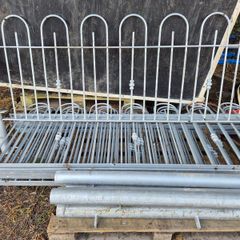 Railings Fence for on top of wall or fixed in concrete.