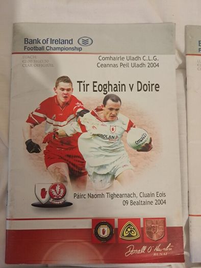 Ulster GAA Programmes Bundle