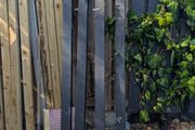 Four 100x100x240 Timber posts