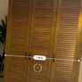 Large Wooden Double Wardrobe Image 3