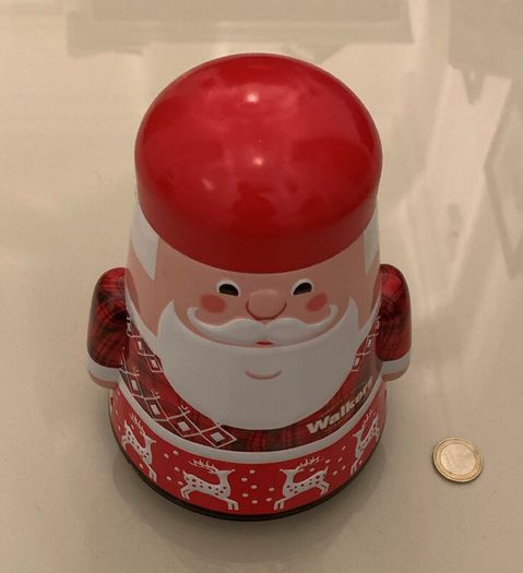 Walker's Wobbly Santa Biscuit Tin