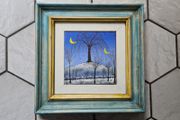 Small Picture Wall Painting Hand painted frame size 32cm x32cm