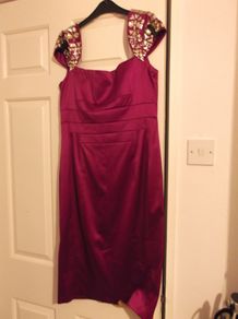 Debut brand from Debenhams Pink dress with jewels