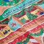 Catherine Lansfield Christmas Santas Workshop Duvet Set King Size Reversible Image 5