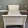 Mamas and Papas Mia Oxford Sleigh Cot Bed Image 2