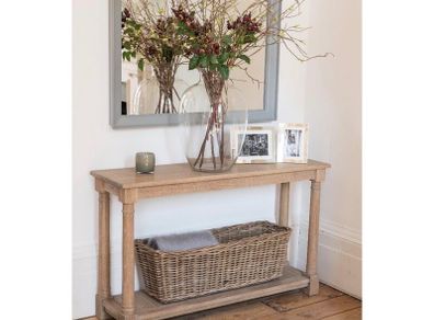 Neptune oak table set