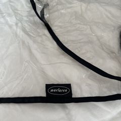 Maclaren buggy rain cover