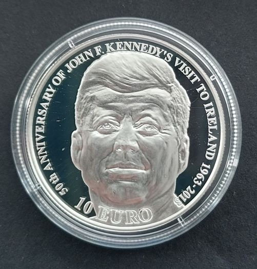 Ireland 10 Euro 2013 J.F.Kennedy Silver Proof coin