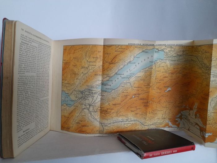 A Handbook for Switzerland (2 Volume Set) Part 1: Switzerland without the Pennine Alps; Part II, The Alps of Savoy and Piedmont, The Italian Lakes and part of the Dauphine by John Murray (HQ453)