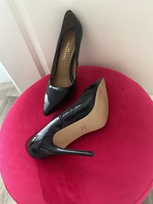 NEXT SIGNATURE Classic Black Stillettos Patent Leather