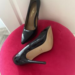 NEXT SIGNATURE Classic Black Stillettos Patent Leather
