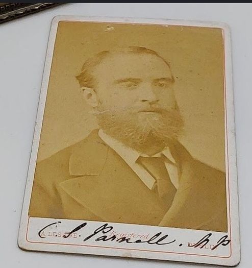 Charles Stewart Parnell Signed Postcard