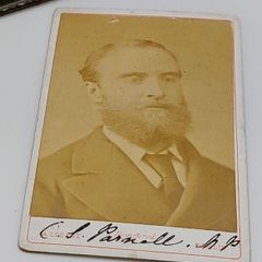 Charles Stewart Parnell Signed Postcard