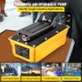 Air Hydraulic Pump, 10,000 PSI Hydraulic Foot Pump, 1.89 L Reservoir Foot Operated Air/Hydraulic Pump, with Hose and Spray Gun for Heavy Machinery Rigging, Auto Repair, Auto Body Frame Machines Image 3